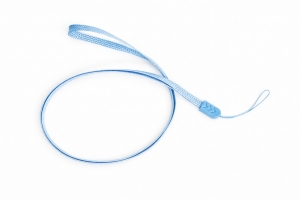 Šňůrka na mobilní telefon 6mm, barva modrá