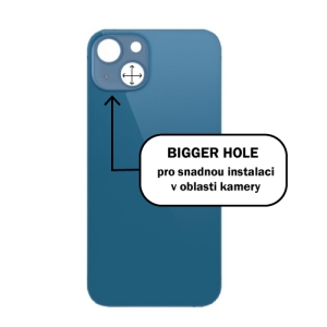 Kryt baterie iPhone 13 mini blue - Bigger Hole