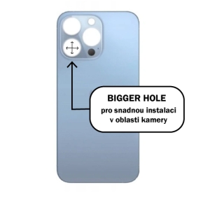 Kryt baterie iPhone 13  PRO blue - Bigger Hole