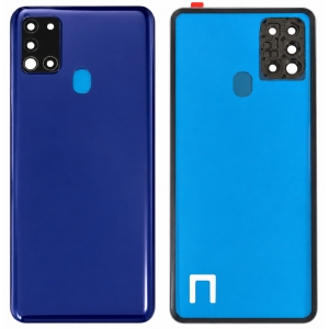 Kryt baterie Samsung A217 Galaxy A21S + sklíčko kamery blue