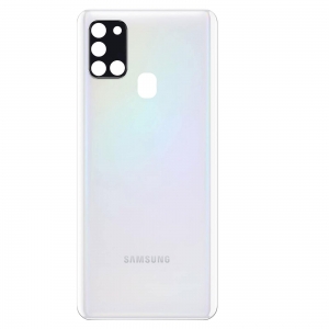 Samsung A217 Galaxy A21S kryt baterie + lepítka + sklíčko kamery white