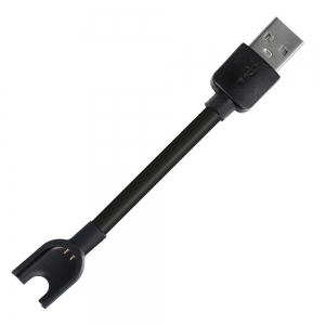 Xiaomi Mi Band 3 (15 ± 1 cm) USB nabíjecí kabel černý
