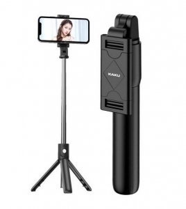 Selfie držák Tripod KAKU KSC-344, bluetooth, barva černá