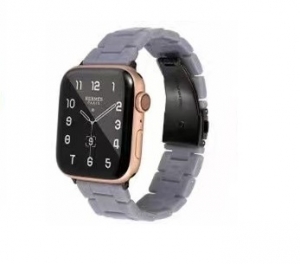 Plastový řemínek pro Apple Watch 38-41mm - grey