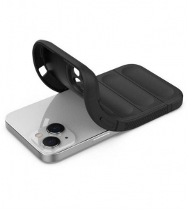 Pouzdro Back Case Silky Shield iPhone 14 Pro Max (6,7), barva modrá