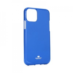 Pouzdro MERCURY Jelly Case iPhone 11 (6,1) HOLE,  tmavě modrá