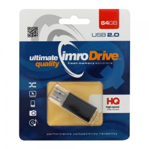 USB Flash Disk (PenDrive) IMRO Black 64GB