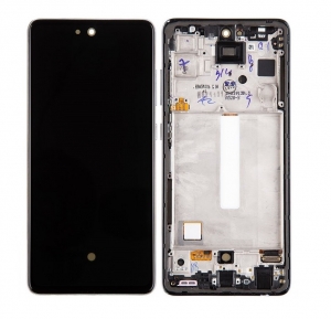 Dotyková deska Samsung A528 Galaxy A52s 5G + LCD black Service Pack - originál
