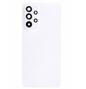 Kryt baterie Samsung A536 Galaxy A53 5G + sklíčko kamery white