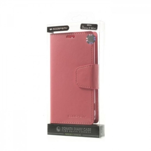 Pouzdro Sonata Diary Book Samsung G935 Galaxy S7 Edge, barva růžová