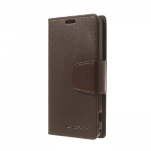 Pouzdro Sonata Diary Book Samsung G925 Galaxy S6 Edge, barva hnědá