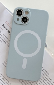 MagSilicone Case iPhone 13 Pro  Light Grey