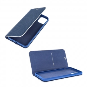 Pouzdro LUNA Book Samsung A235F Galaxy A23 4G/5G, barva modrá carbon