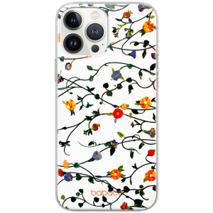 Pouzdro Back Case Flower iPhone XR (6,1) barva bílá