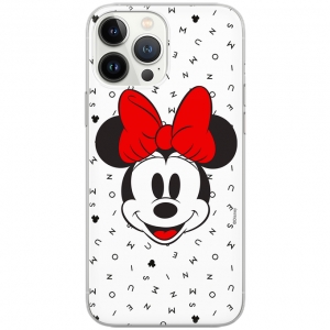 Pouzdro iPhone 14 Plus (6,7) Minnie Mouse vzor 056, transparent