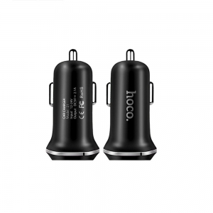 CL adaptér HOCO Z1, 2x USB, 2,1A barva černá
