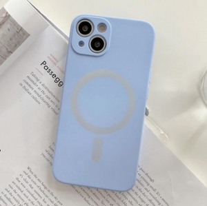 MagSilicone Case iPhone 14  Violet