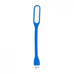Mini USB lampička, barva modrá