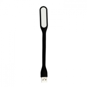 Mini USB lampička, barva černá
