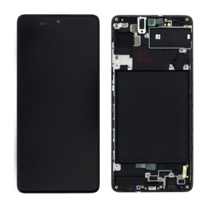 Dotyková deska Samsung A715 Galaxy A71 + LCD s rámečkem black (without fingerprint)