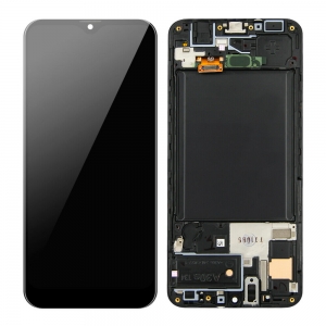 Dotyková deska Samsung A307 Galaxy A30s + LCD s rámečkem black - OLED