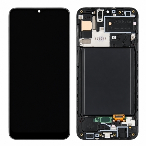 Dotyková deska Samsung A307 Galaxy A30s + LCD s rámečkem black - OLED