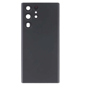 Kryt baterie Samsung S908 Galaxy S22 ULTRA 5G + sklíčko kamery black