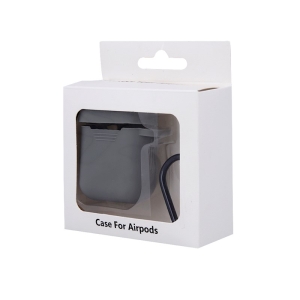 Pouzdro pro Apple AirPods I/II silicone, grey (blistr)