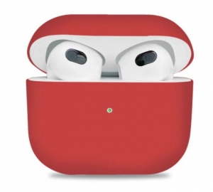 Pouzdro pro Apple AirPods 3 silicone, red