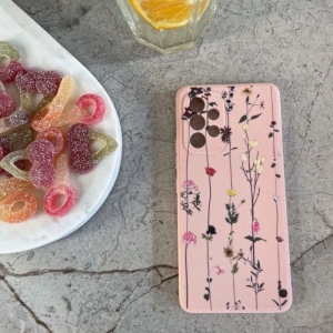 Pouzdro Back Case Floral Tech Protect Samsung A546B Galaxy A54 5G, barva růžová