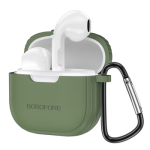 Bluetooth headset BOROFONE TWS BW29, barva tmavě zelená