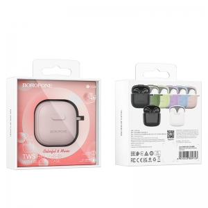 Bluetooth headset BOROFONE TWS BW29, barva růžová
