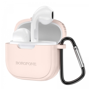 Bluetooth headset BOROFONE TWS BW29, barva růžová