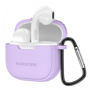 Bluetooth headset BOROFONE TWS BW29, barva fialová
