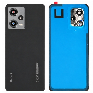 Kryt baterie Xiaomi Redmi NOTE 12 PRO 5G + sklíčko kamery black