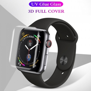 Tvrzené sklo 5D UV GLUE GLASS Apple Watch series 4/5/6 44mm