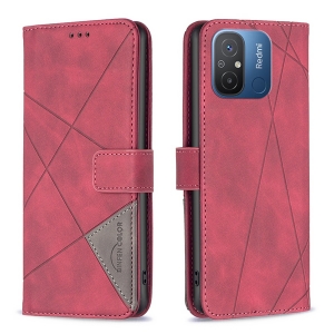 Pouzdro Book CaseMe Binfen iPhone 12, 12 Pro, barva červená