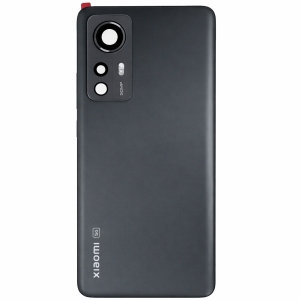 Kryt baterie Xiaomi 12, 12X, 12S + sklíčko kamery grey