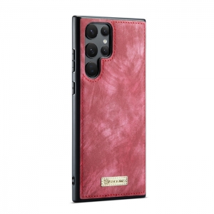 Pouzdro Book (Back Case) CaseMe Wallet 2v1, Samsung S918 Galaxy S23 Ultra barva magenta