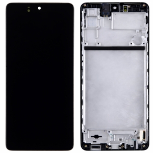 Dotyková deska Samsung M515 Galaxy M51 + LCD + rámeček black - OLED