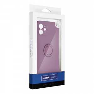 Pouzdro Back Case Amber Roar iPhone 15 Pro barva fialová