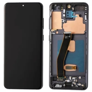 Dotyková deska Samsung G980, G981 Galaxy S20 4G, S20 5G + LCD + rámeček black - OLED