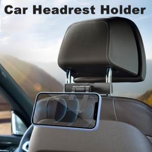 Magnetický držák na opěrku hlavy do auta