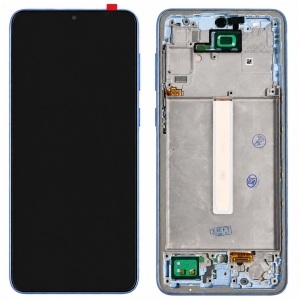 Dotyková deska Samsung A336 Galaxy A33 5G + LCD + rámeček blue - OLED (New Android)