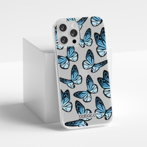 Pouzdro Back Case Babaco iPhone 13 Mini, Blue Butterfly