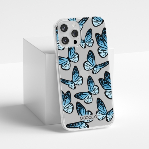 Pouzdro Back Case Babaco iPhone XR, Blue Butterfly