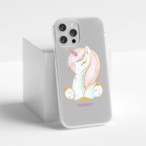 Pouzdro Back Case Babaco iPhone 12, 12 Pro, Unicorn