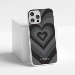 Pouzdro Back Case Babaco iPhone 15 Pro Max, Black Heart