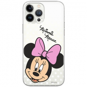 Pouzdro iPhone 15, Minnie Mouse, vzor 008