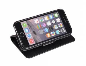 Pouzdro FANCY Diary iPhone 5, 5S, 5C, SE barva černá